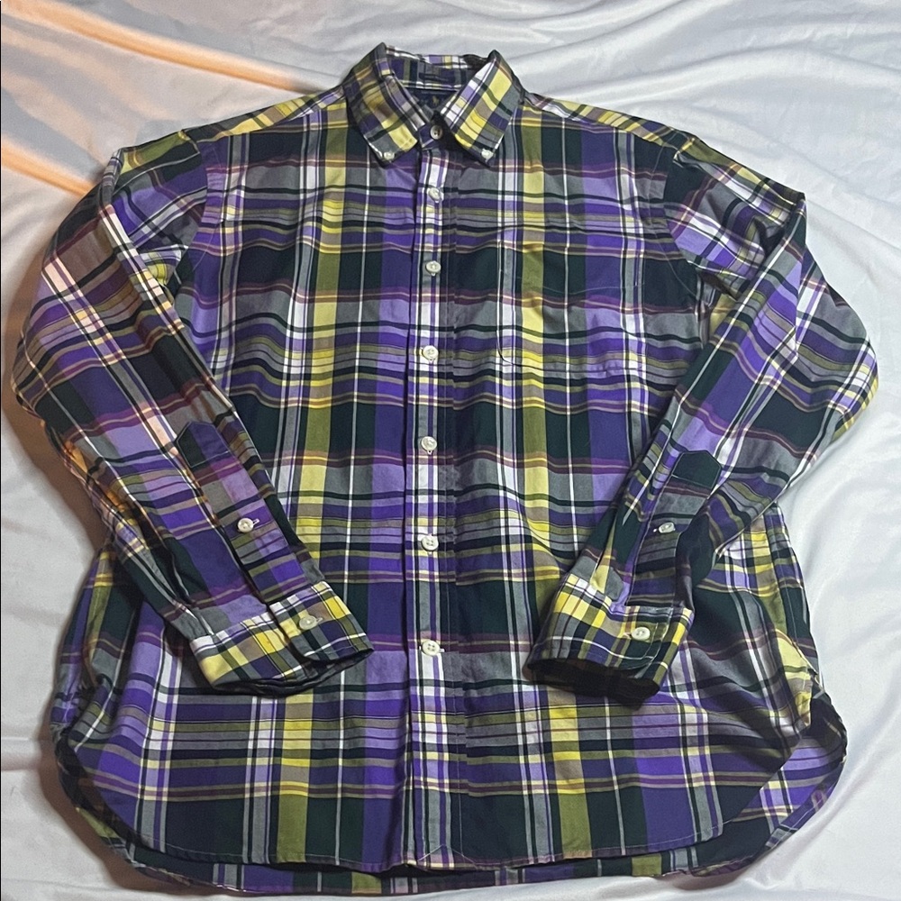 Ralph Lauren Plaid ButtonDown Shirt